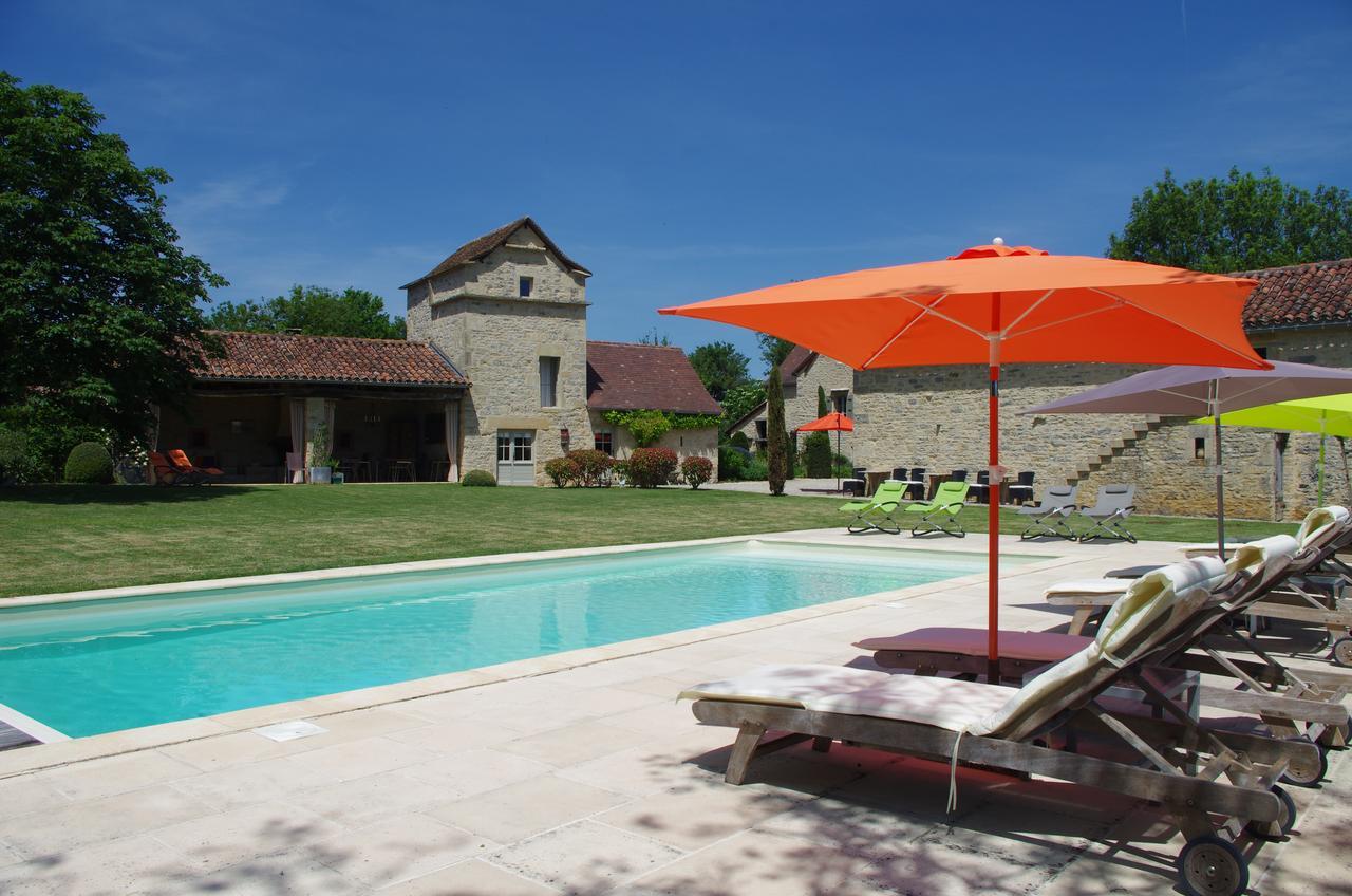 le mas de laché Caylus Extérieur photo